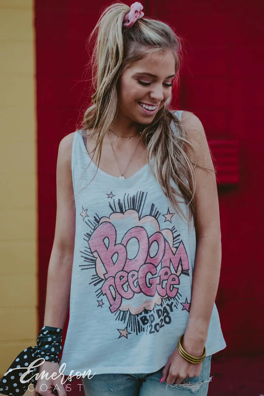 DeeGee Boom Bid Day Tank