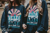 Delta Gamma Sisterhood Retreat Corduroy Crewneck