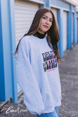 Delta Gamma Block Letters PR Crewneck