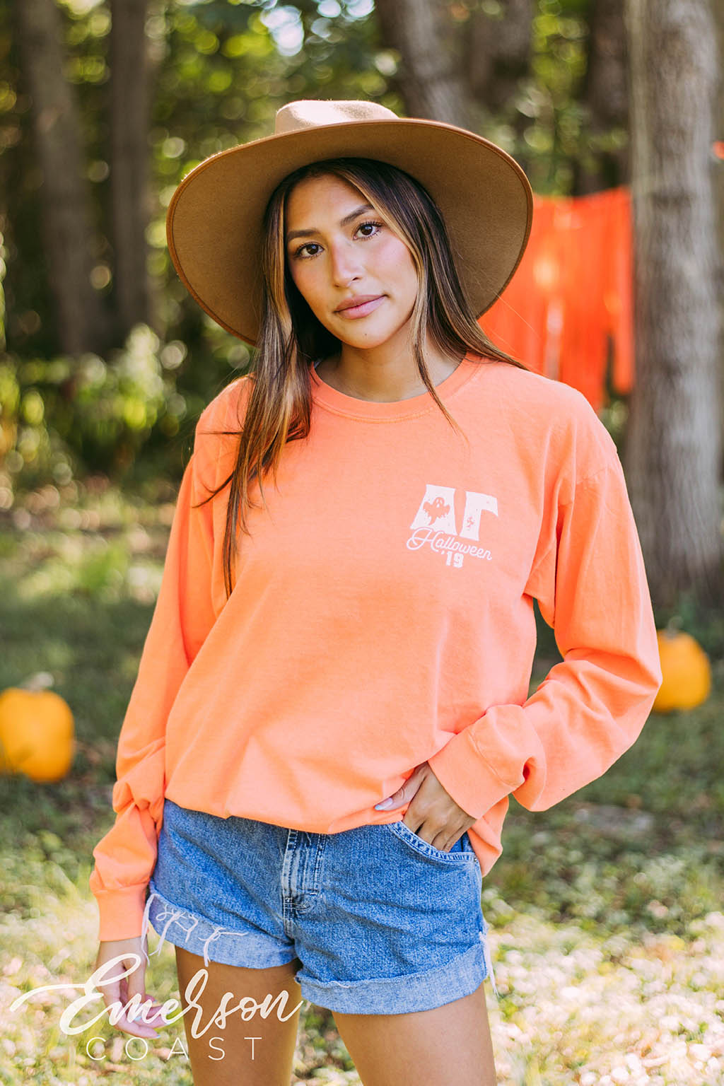 Delta Gamma Halloween Long Sleeve Tee