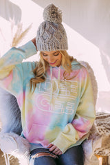 Dee Gee Tie Dye Corduroy Hoodie