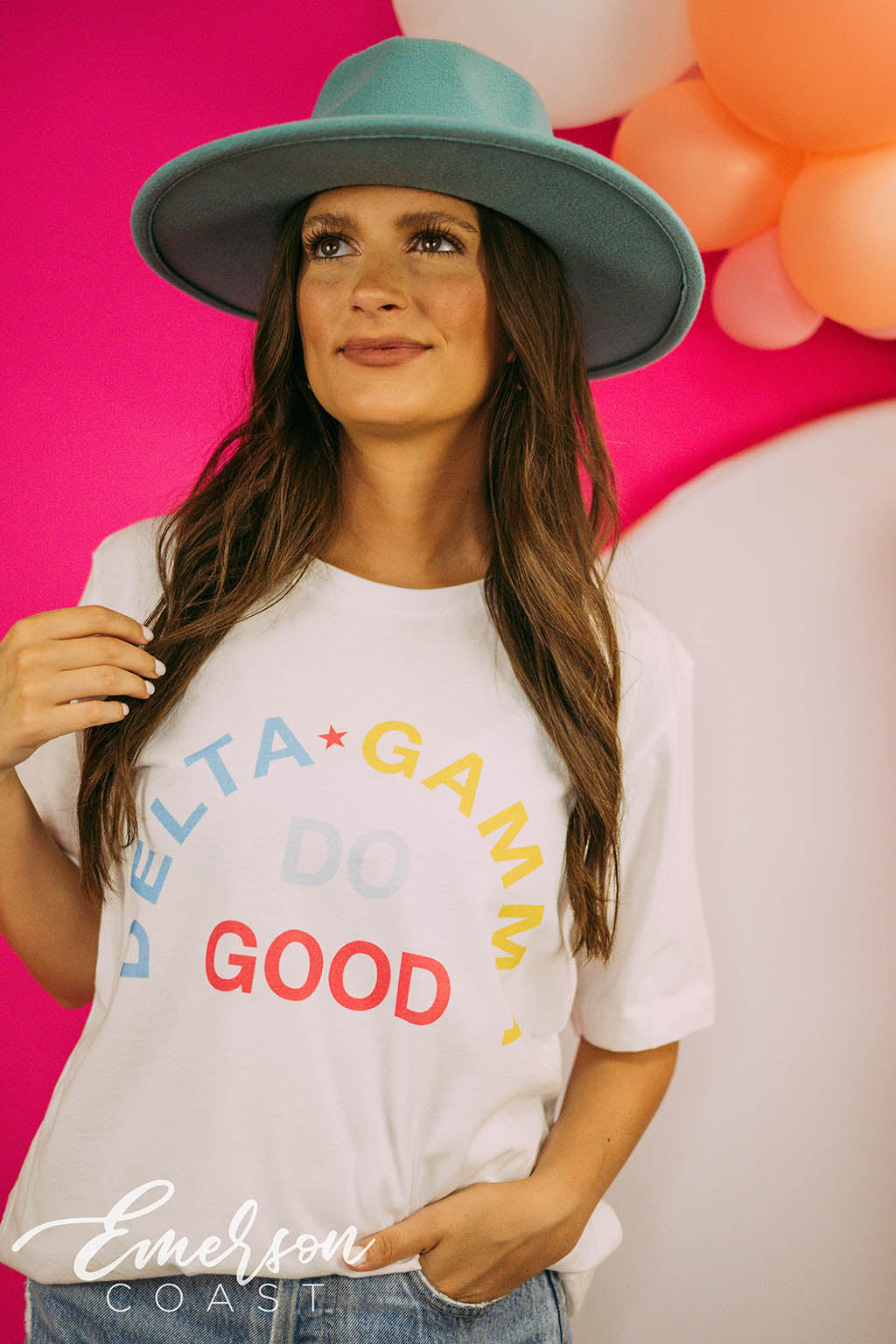 Delta Gamma PR Do Good Colorful Tee