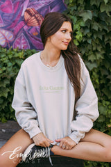 Delta Gamma Crest Sand Sweatshirt