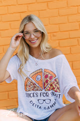 Delta Gamma Slices For Sight Slouchy Tee
