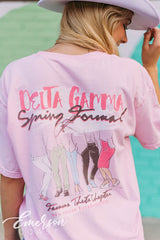 Delta Gamma Dancing Spring Formal Tee