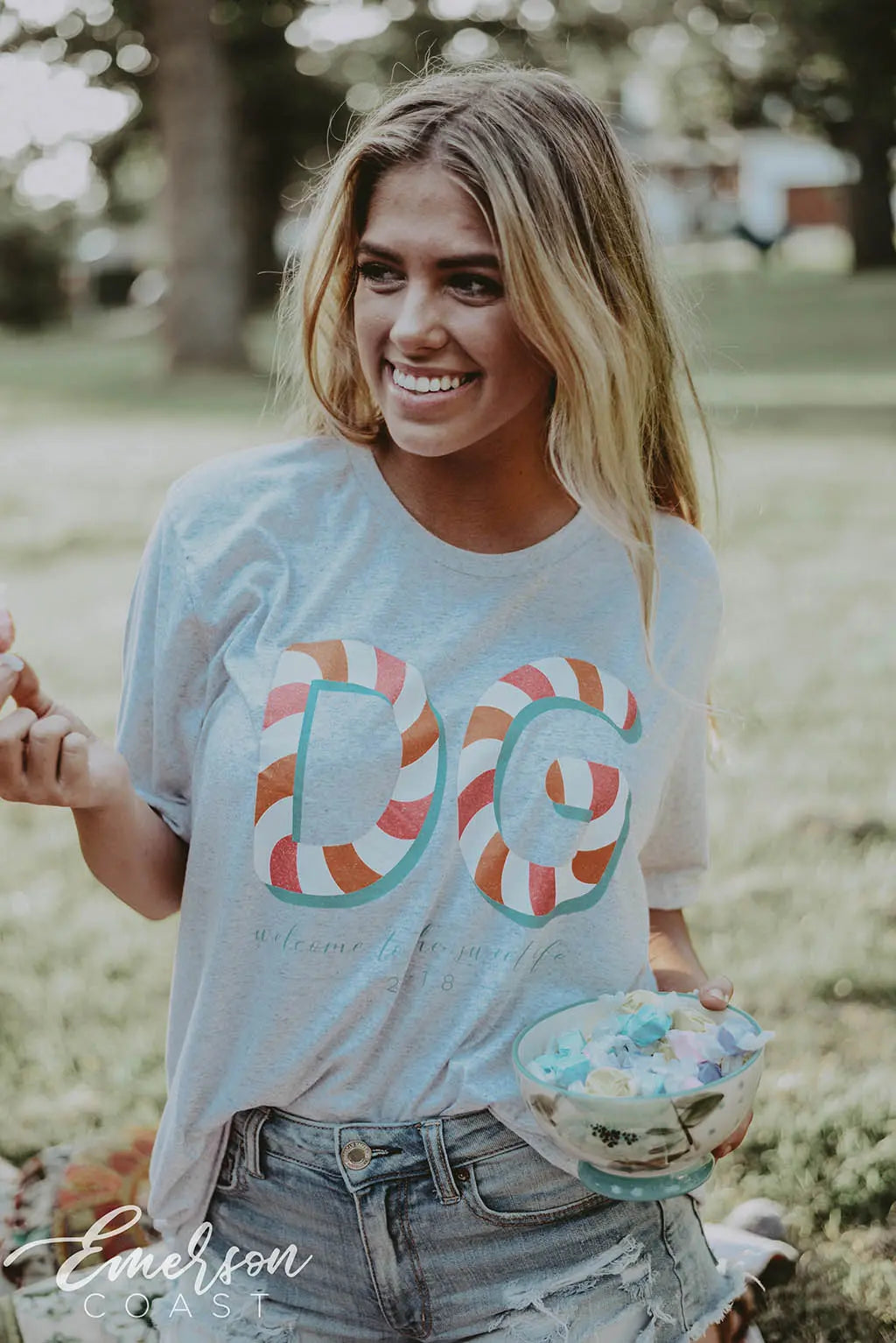 Delta Gamma Sweet Bid Day T-shirt