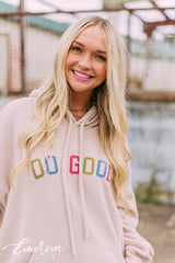 Delta Gamma Do Good Sueded Hoodie