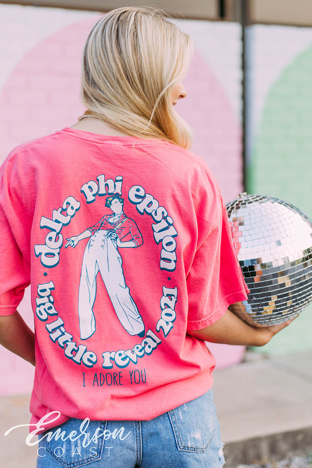 Delta Phi Epsilon Harry Styles Big Little Tee