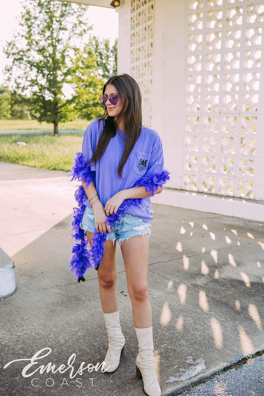 Delta Phi Epsilon Halloween Date Night Tee