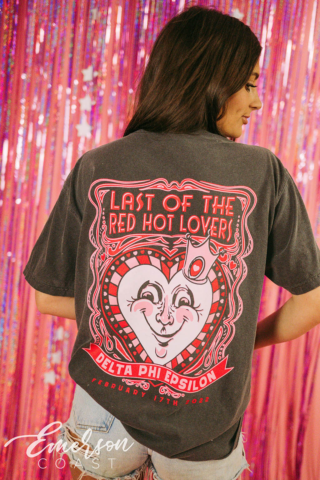 Delta Phi Epsilon Last Of The Red Hot Lovers Date Party Tee