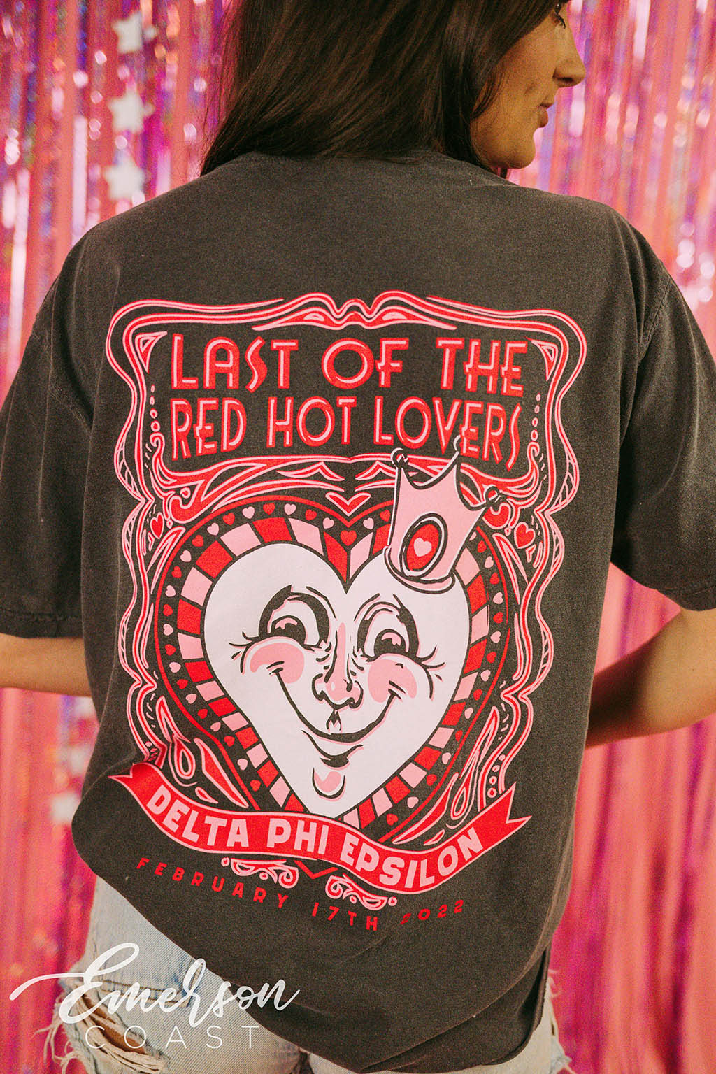Delta Phi Epsilon Last Of The Red Hot Lovers Date Party Tee
