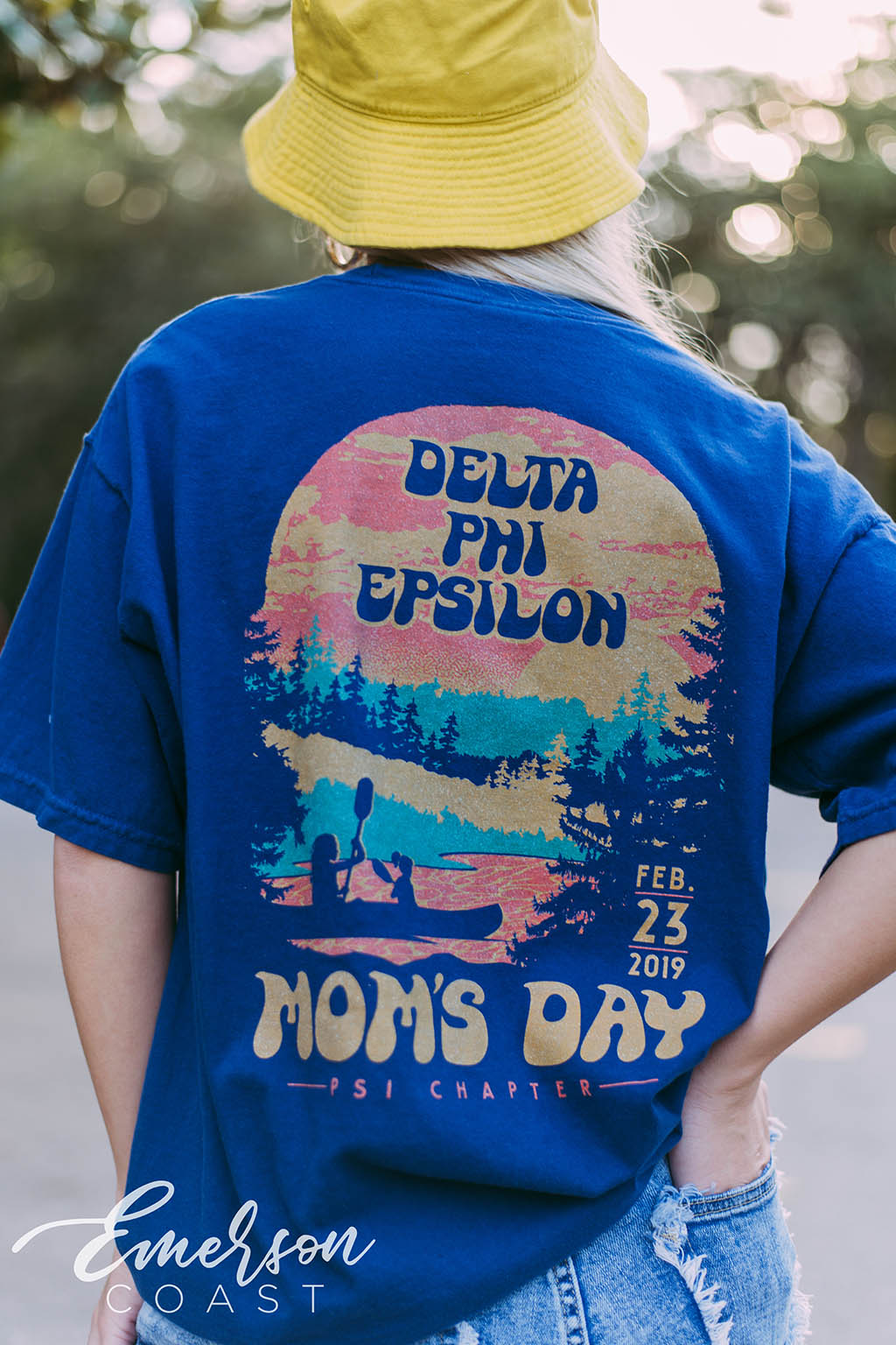 Delta Phi Epsilon Outdoors Mom's Day Tee