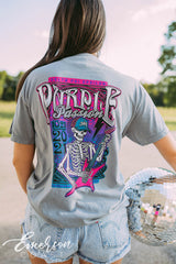 Delta Phi Epsilon Purple Passion Tee