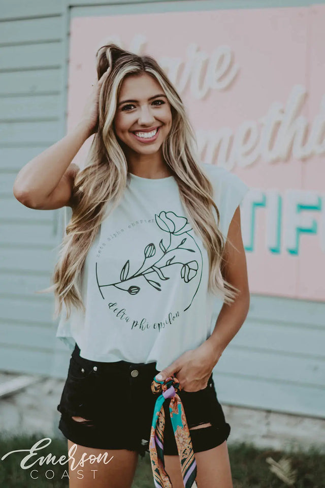 Delta Phi Epsilon Philanthropy Crop Tee