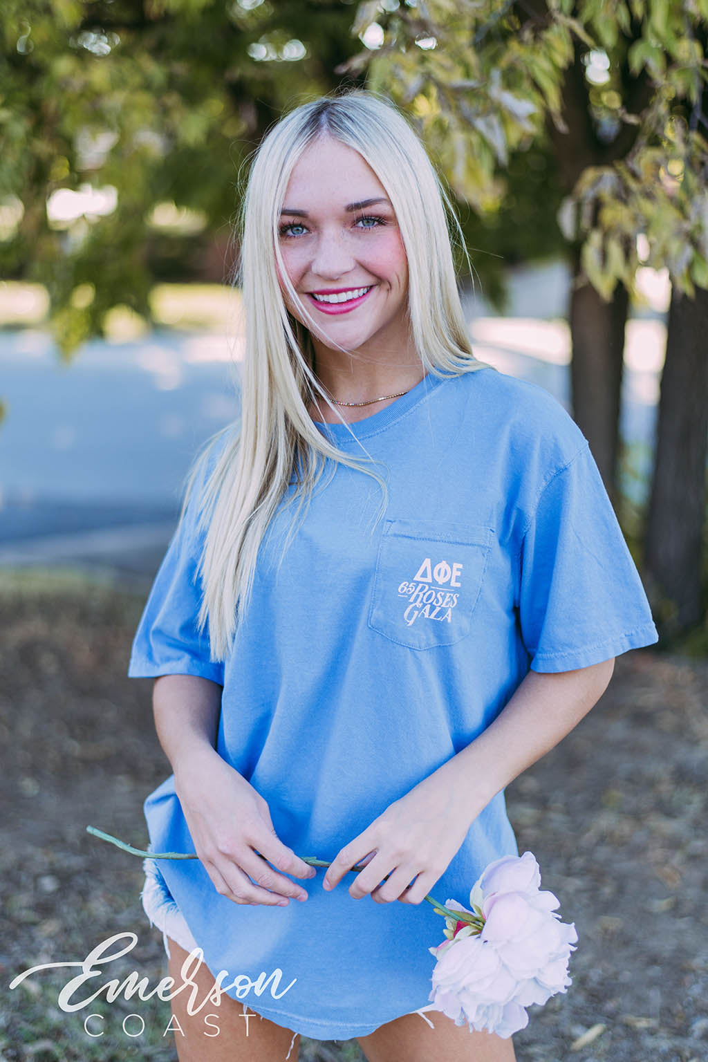 Delta Phi Epsilon 65 Roses Gala Tee