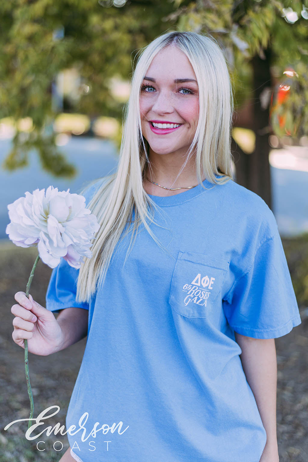 Delta Phi Epsilon 65 Roses Gala Tee