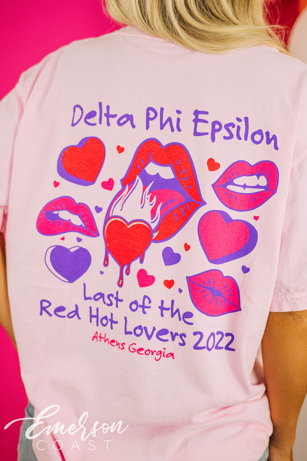 Delta Phi Epsilon Red Hot Lovers Tee