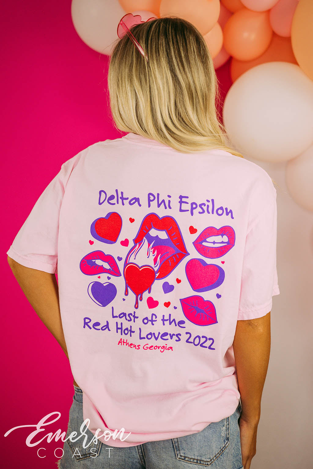 Delta Phi Epsilon Red Hot Lovers Tee