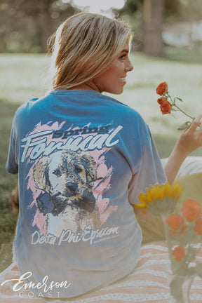 Delta Phi Epsilon Spring Formal Tee