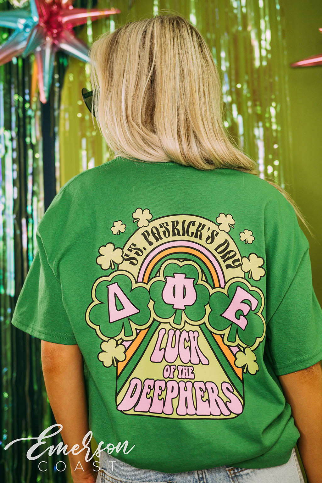 Delta Phi Epsilon Founders Day Luck Of The Deephers Tee