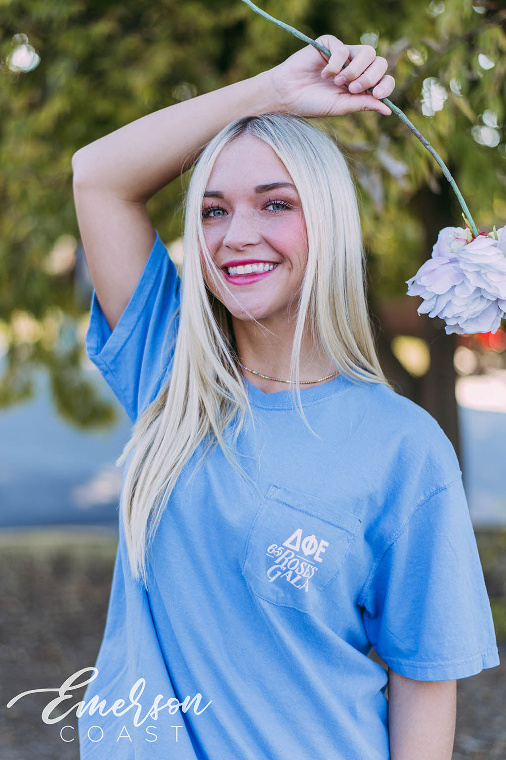 Delta Phi Epsilon 65 Roses Gala Tee