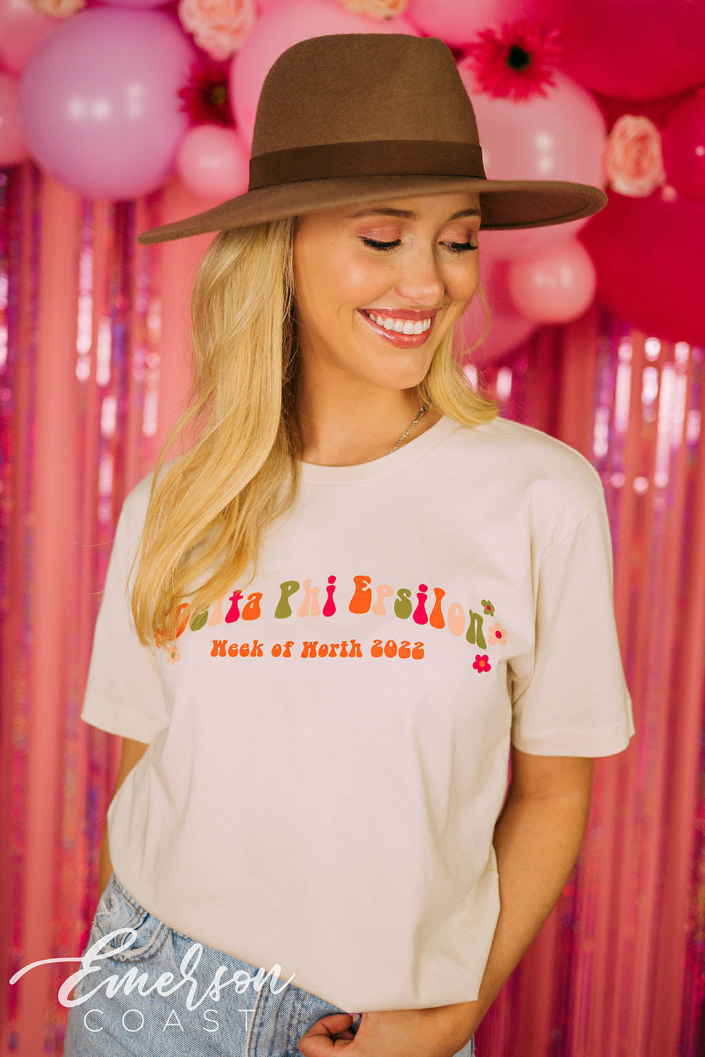 Delta Phi Epsilon Week of Worth Tee
