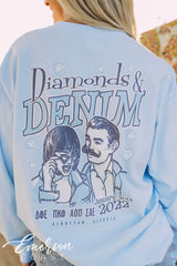 Delta Phi Epsilon Function Diamonds & Denim Tee