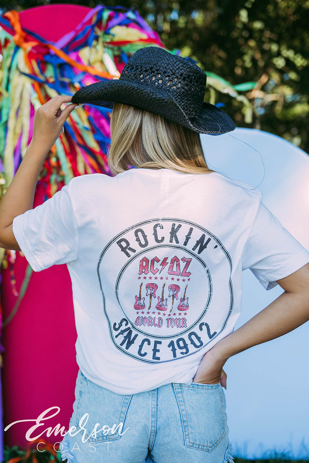 Delta Zeta Date Party Rock Band Tee