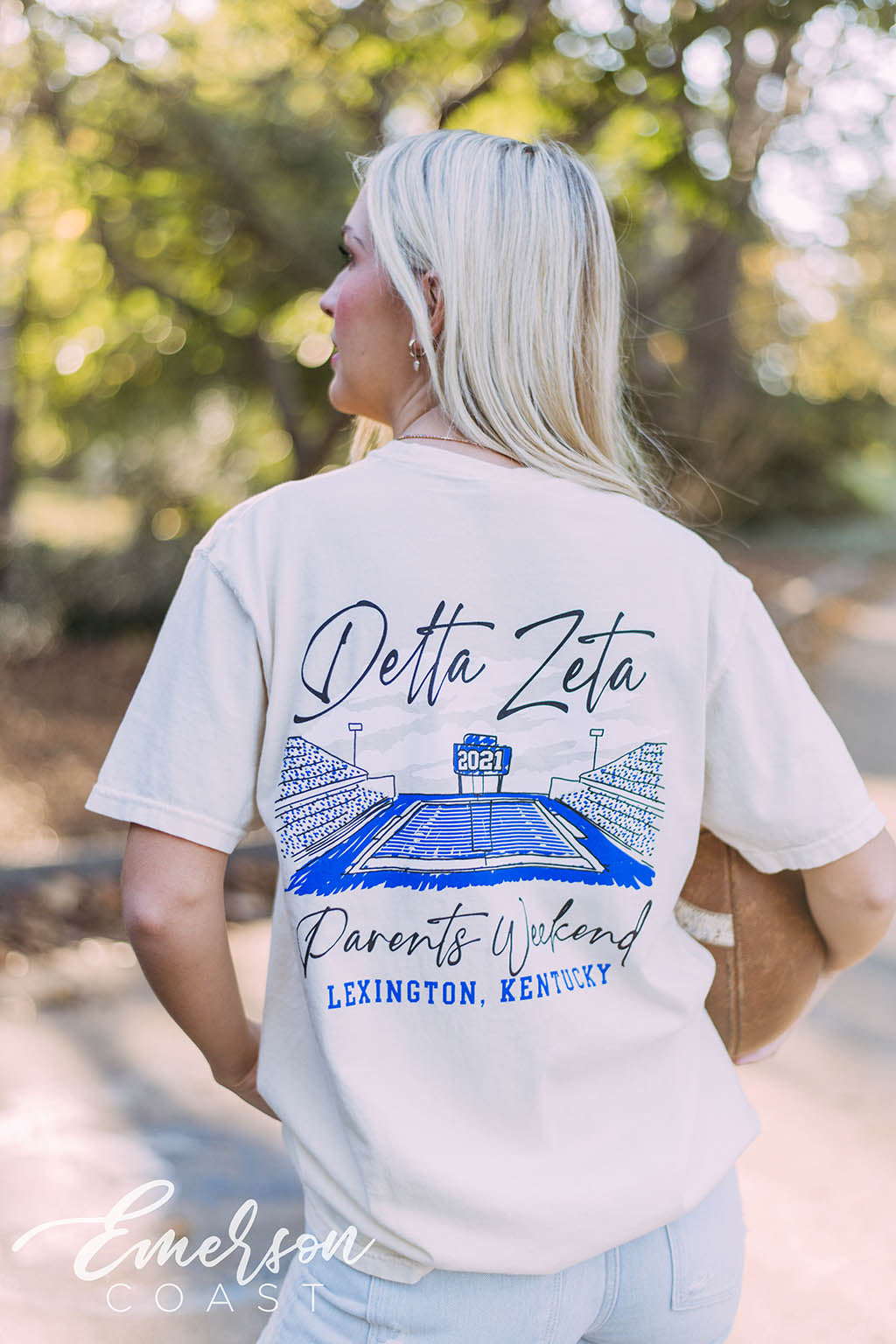 Delta Zeta Stadium Parents Weekend Tee