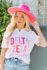 Delta Zeta For Starkey Notch Tee