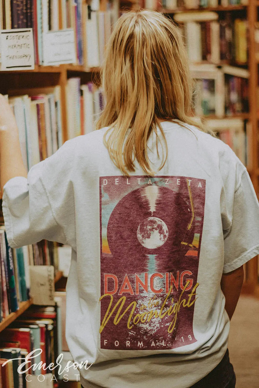 Delta Zeta Dancing in the Moonlight Formal Tee