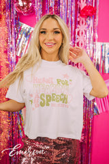 Delta Zeta Philanthropy Heart For Hearing And Speech Tee