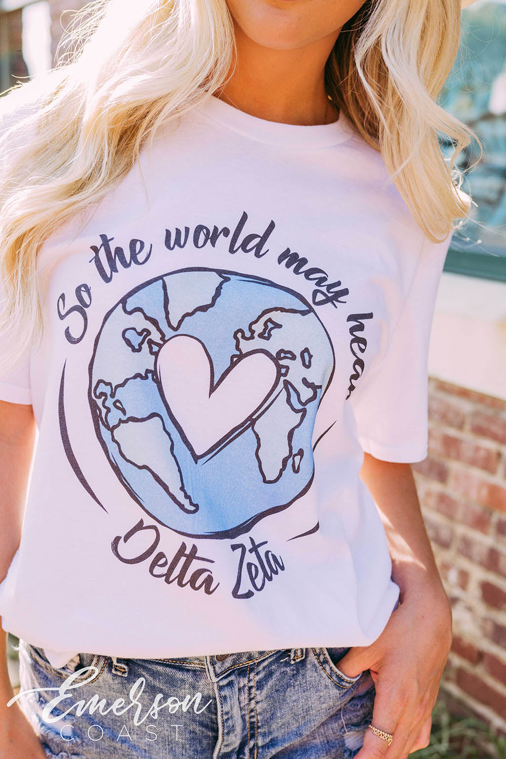Delta Zeta Philanthropy So The World May Hear Tee