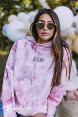 Delta Zeta Strawberry Tie Dye Hoodie
