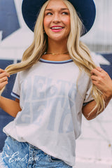 Delta Zeta Retro Ringer Tee
