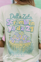Delta Zeta Scramblin Yards Tee
