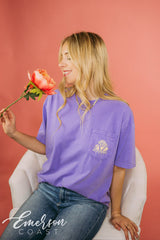 Delta Zeta Elegant Butterfly Garden T-shirt