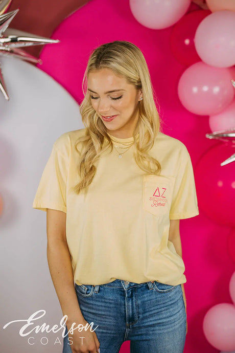 Delta Zeta Hollywood Sisterhood Retreat Tee