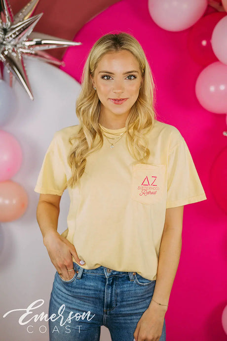 Delta Zeta Hollywood Sisterhood Retreat Tee