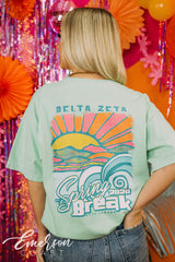 Delta Zeta Spring Break Retro Tee