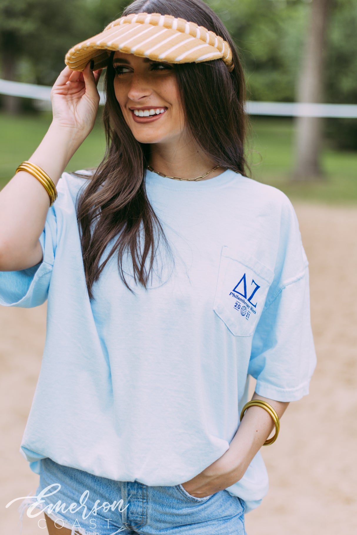 Delta Zeta Spikes for Tykes Philanthropy Tee