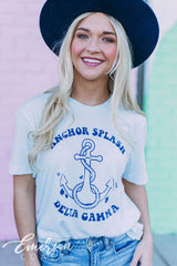 Delta Gamma Anchor Splash Tee