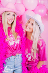 Delta Gamma Barbie Pink Bid Day Tee