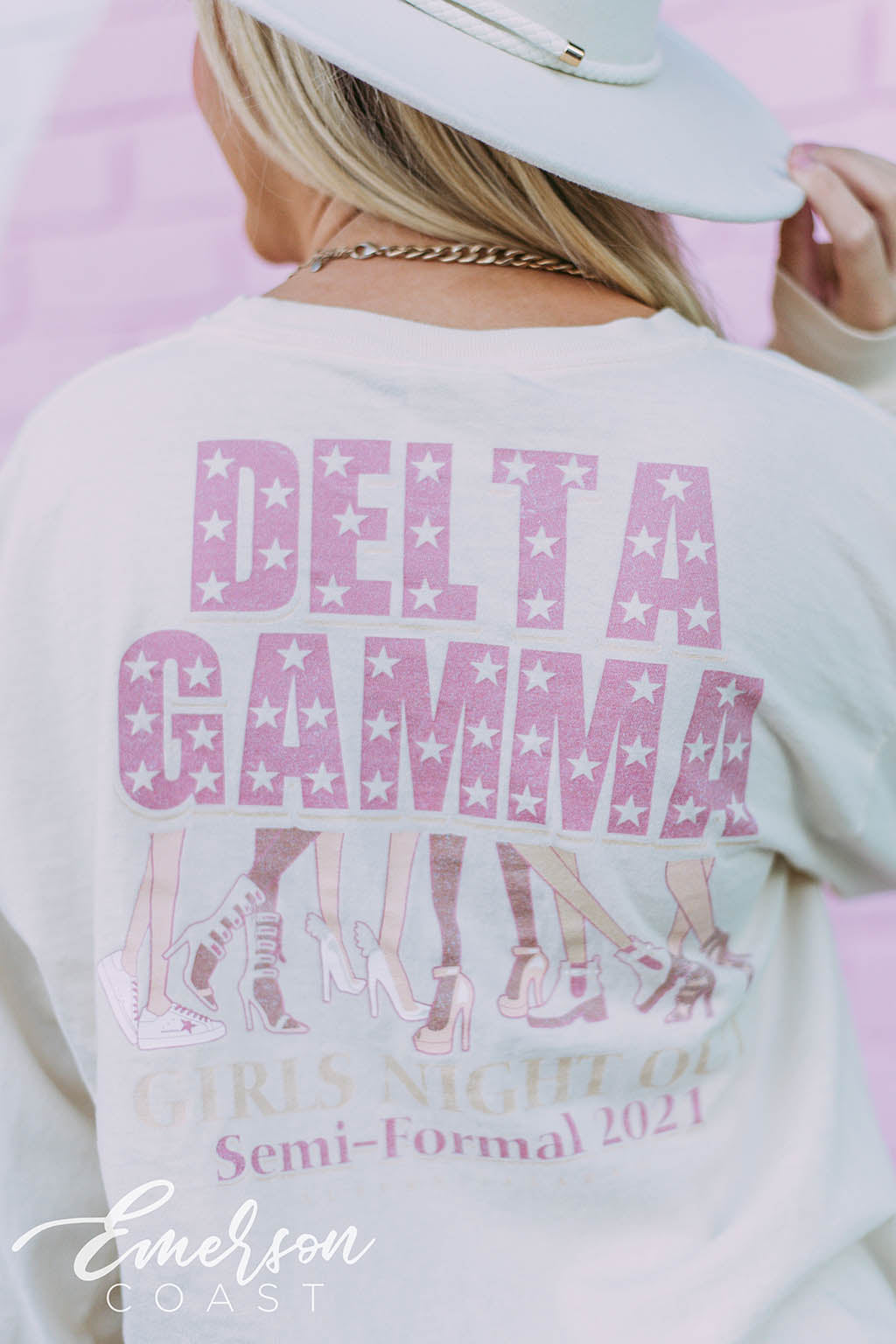 Delta Gamma Girls Night Out Semi Formal T-shirt