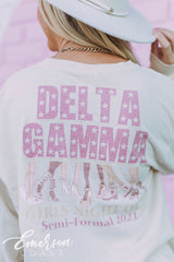 Delta Gamma Girls Night Out Semi Formal T-shirt