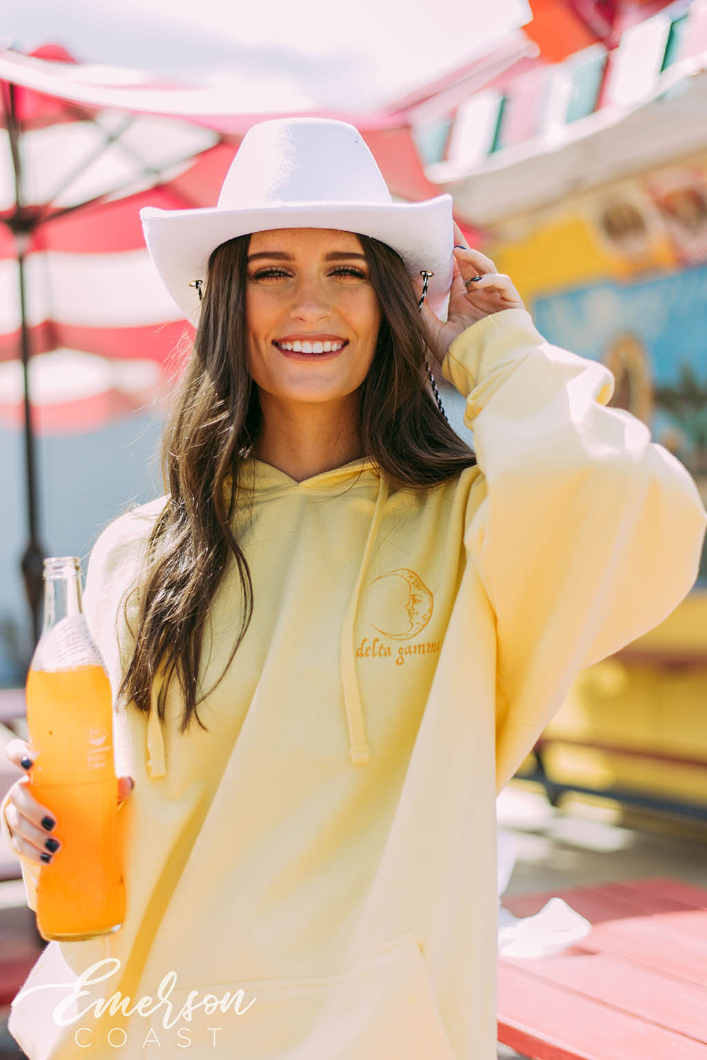 Delta Gamma Crescent Moon Hoodie