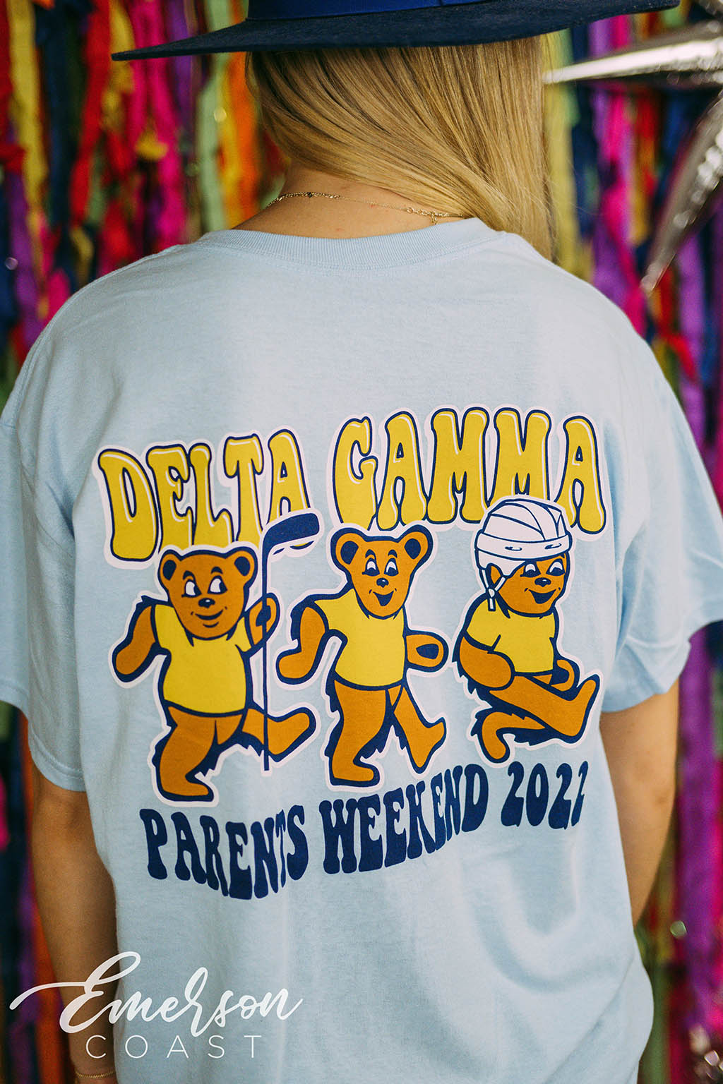 Delta Gamma Parents Weekend Bear Tee