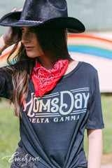 Delta Gamma Moms Day Rainbow Tee