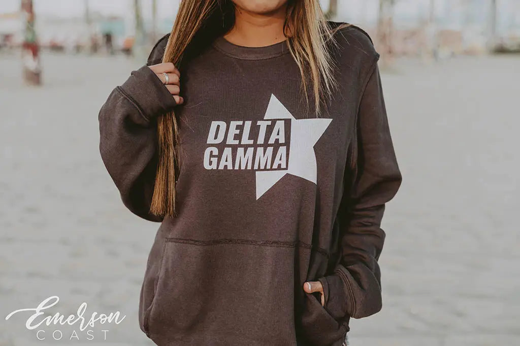 Delta Gamma PR Star Sweatshirt