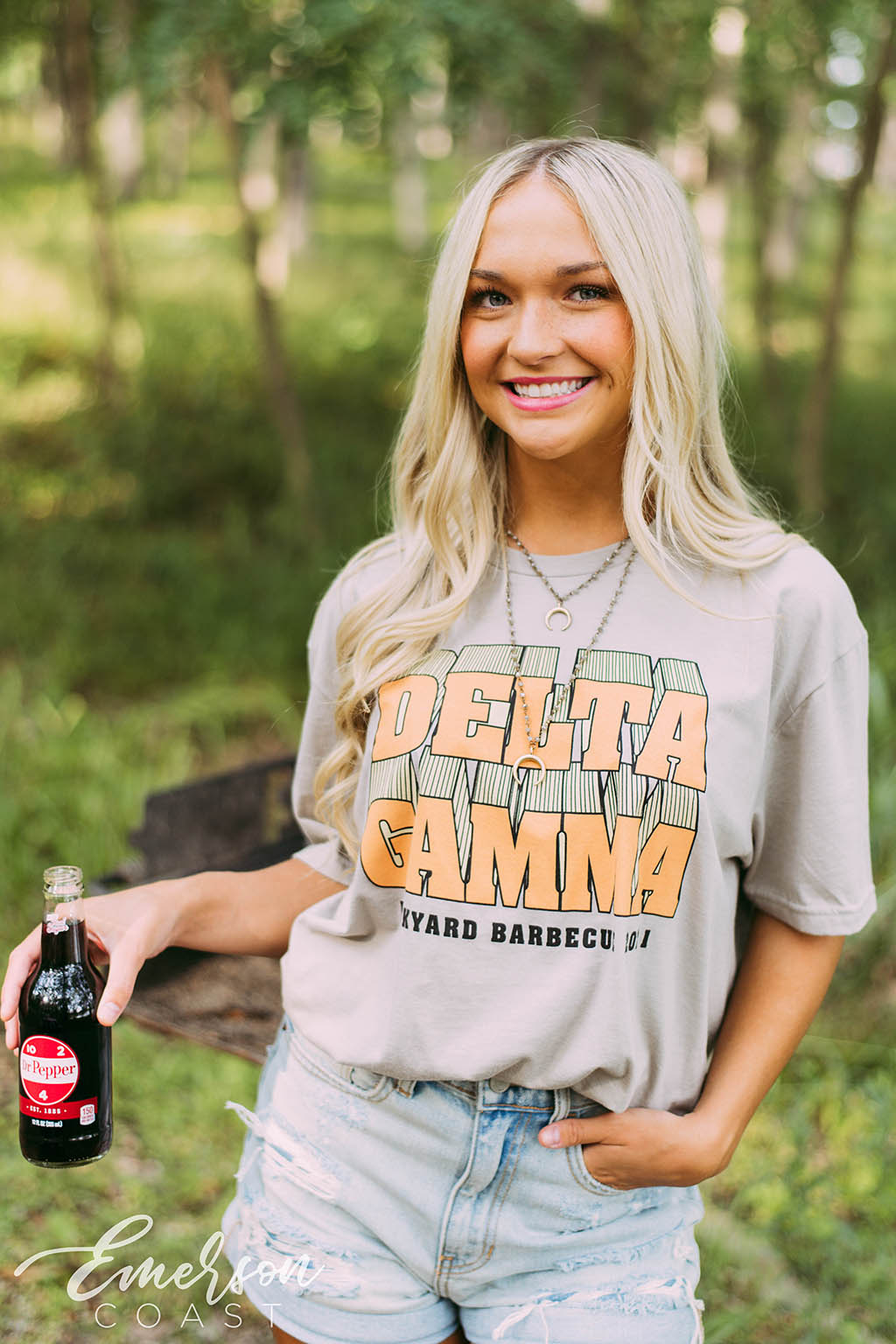 Delta Gamma Backyard BBQ T-shirt